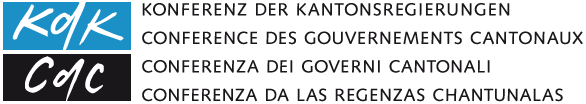 Logo Konferenz der Kantonsregierungen (KdK)
