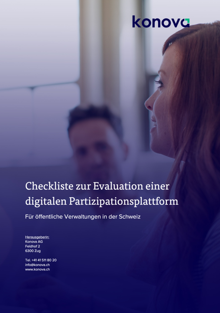 Checkliste zur Evaluation einer digitalen Partizipationsplattform