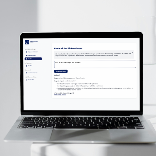 Lumen mockup chat